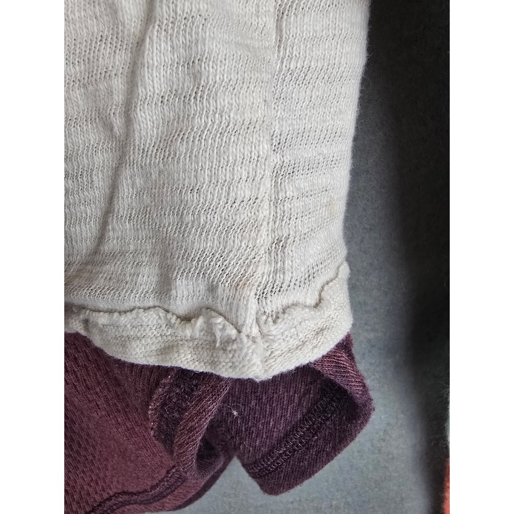 Free People Jordan Mix Knit Tee in Fun Time Women's Small Boho Couture Colorful - Picture 3 of 8